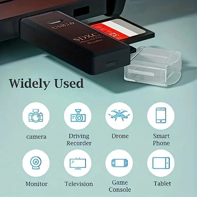 Unbranded USB 3.0 SD Card Reader for PC Micro SD