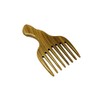 Hair Pick Wide Tooth Sandalwood Hair Comb - WC031 by