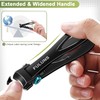 Toenail Clippers for Men Thick Nails,Slanted Curved Ingrown Nail Clippers