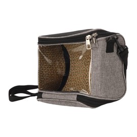 Parrot Out Bag Parrot Carrier Pouch Portable Parrot Carrier Bag Pet Carrying Bag Outdoor Parrot Carrier Bag Pet Bird Travel Cage Parrot Travel Cage Pet Bird Outgoing Pouch, Parrot Bird Bag (Grey)