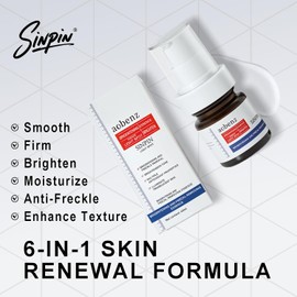 SINPIN Aobenz Eliminador De Manchas Oscuras Para Rostro Y Cuerpo Sérum Corrector Avanzado Para La Edad, Melasma, Sol, Acné Y Manchas Negras Fórmula Con Ácido Tranexámico Y Niacinamida Para