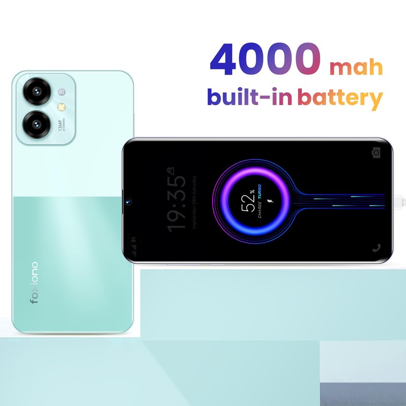 Fine Life Pro Unlock Phone, 8-Core Processor, 4G-LTE Smartphone, 5MP