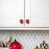 Knobēz: Decorative Knob Covers - Strawberry - 12pk - Stretch