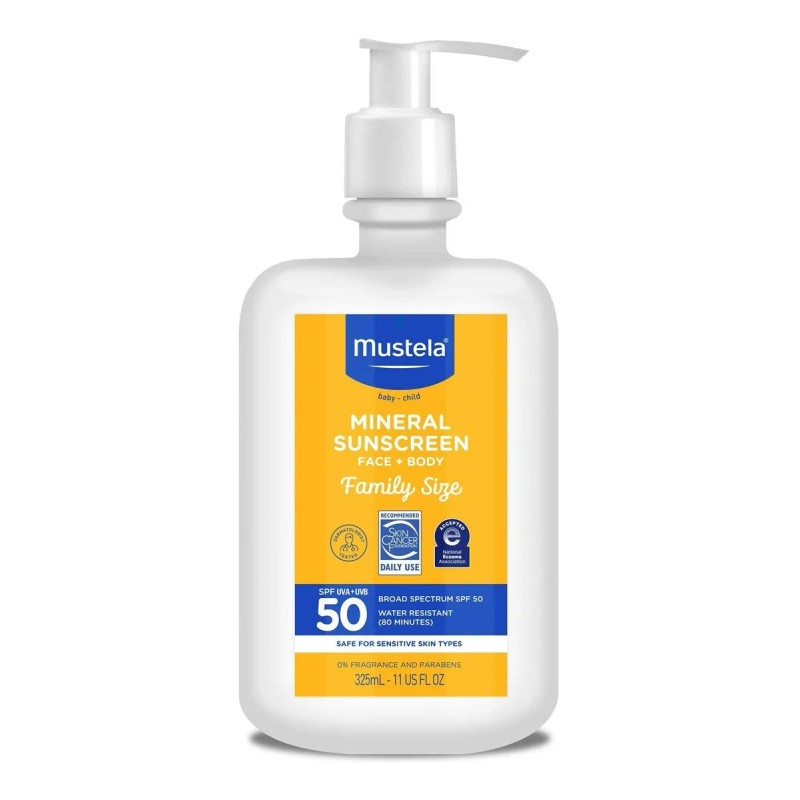 Mustela Locin De Proteccin Solar Mineral Para Bebs Spf 50