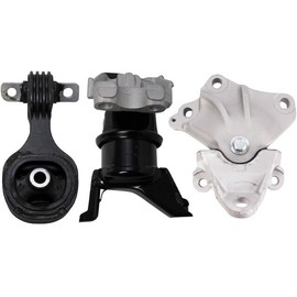 Engine Mount and Transmission Mount Kit - 3 Piece - Compatible with 2012-2013 Honda Civic 1.8L 4-Cylinder Automatic