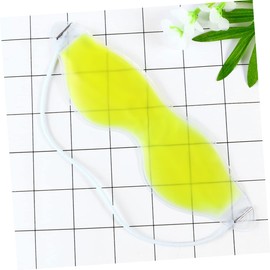 KOMBIUDA Relaxing Gel Eye Mask Ice Eye Mask for Migraine Cooling Therapy for Eye Fatigue Yellow for Eye Strain