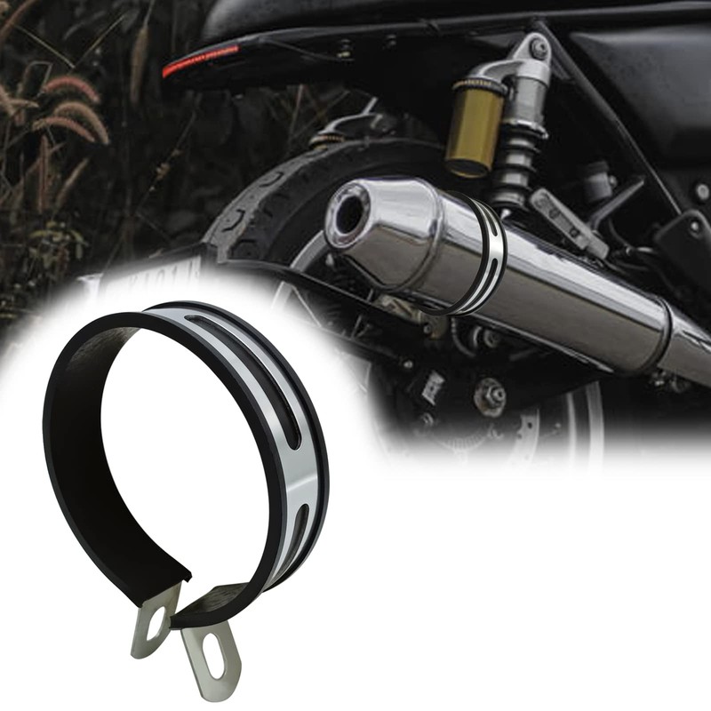 Universal Half Round Motorcycle Exhaust Clip Motorcycle Exhaust Muffler Pipe