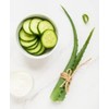 Leche de Pepino y Aloe post depilatoria calmante desmaquillante hidratante