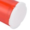 Long Pipe Bird Feeder Red Transparent Outdoor Bird Feeder Tube
