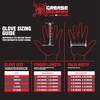 Big Time productos grasa overol guantes de nitrilo desechables, X-large
