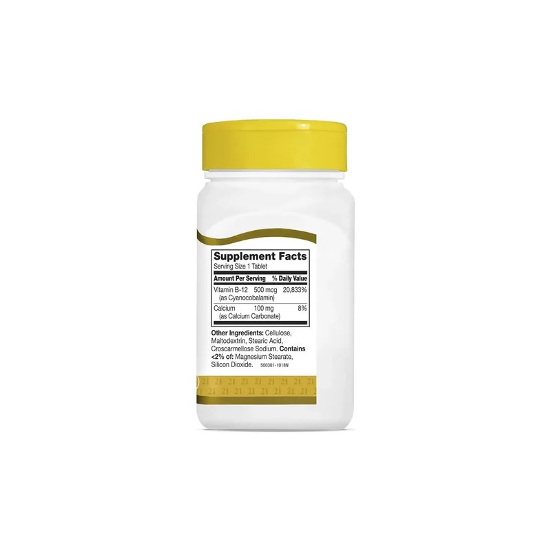 Suplemento en comprimidos 21st Century Vitaminas de L-Glutamina x 100g