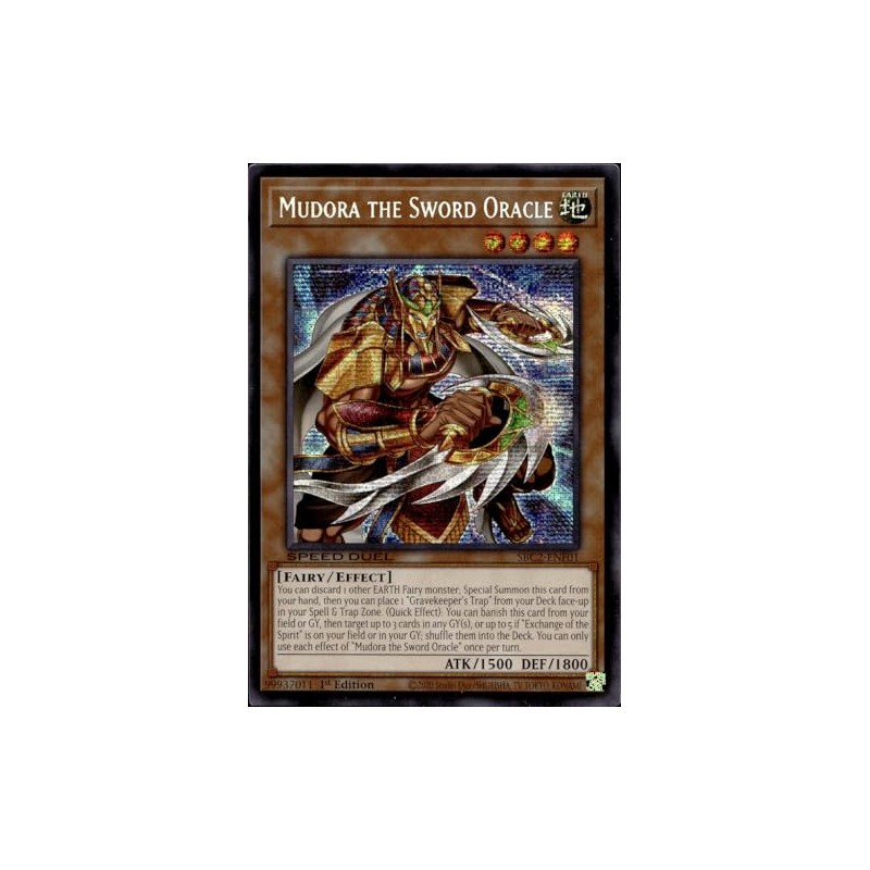 Mudora The Sword Oracle (PSR) - SBC2-ENF01 - Prismatic Secret
