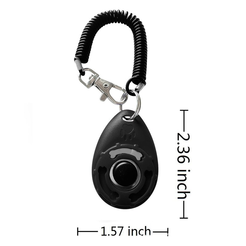 IRYNA Dog Clicker 2 Pack Clickers for Dog Training, Dog