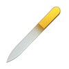 Nail File, Glass, Czech Artisans Finished Nail File, 3.5 inches