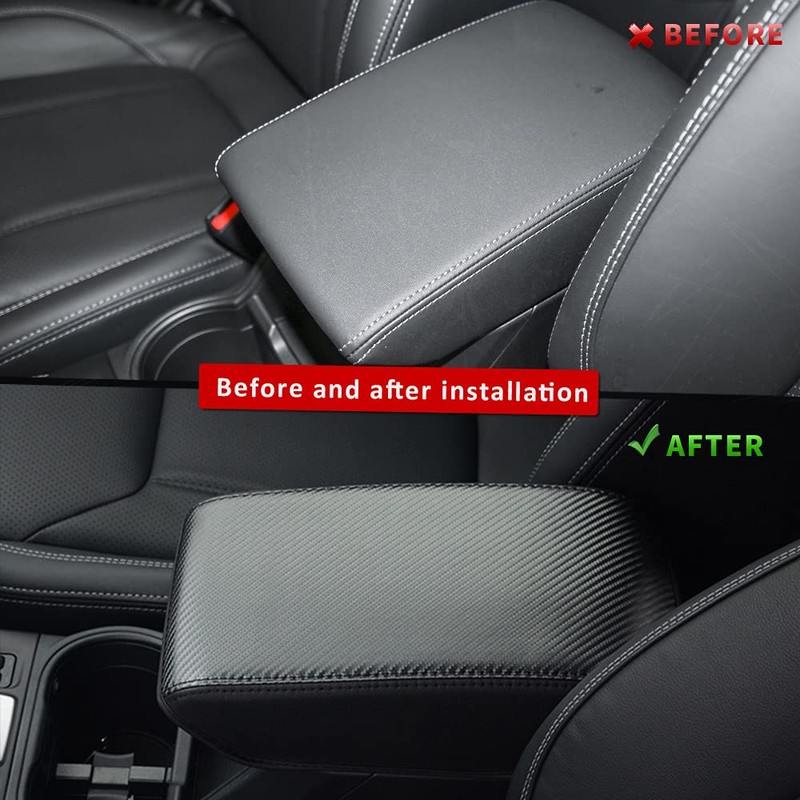 INTGET Car Center Console Armrest Cover for Subaru Forester Accessories