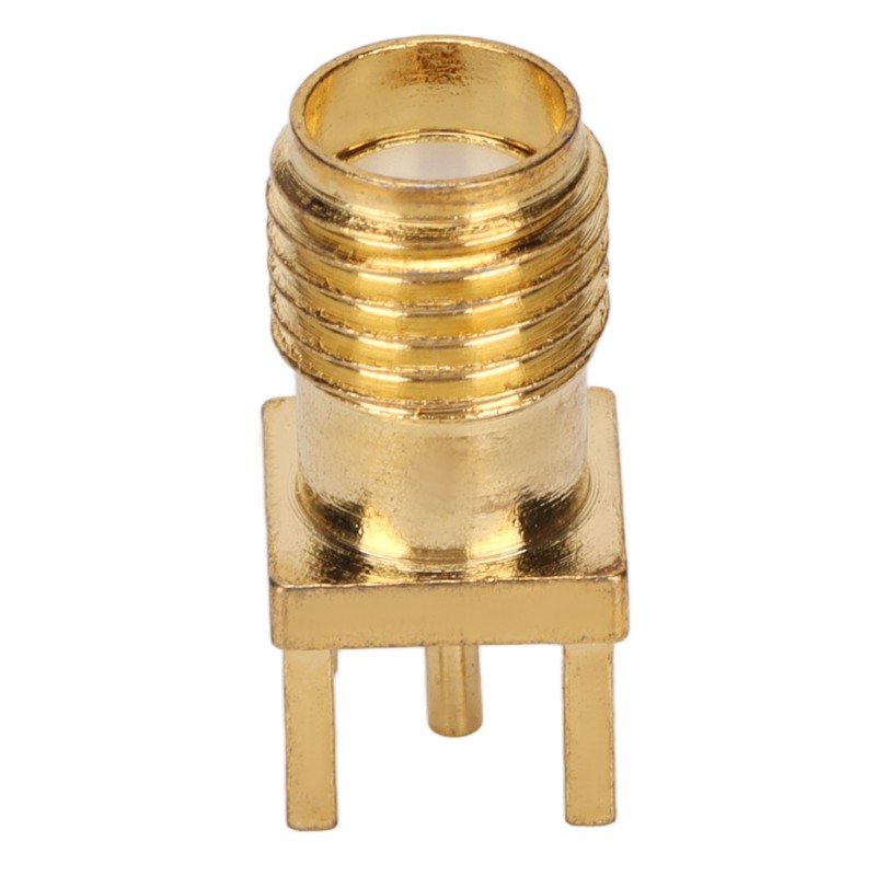 100Pcs RF Coaxial Cable Adapter Female Coax Line Connector Base