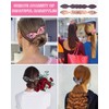 JEXOWIQ Magischer Haarknoten,5 Stück Haarknotenmacher,Hair Bun Maker, Haarknoten Maker, Haarhalter