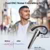 Atheewon Bluetooth Headset V5.3, Wireless Headset with ENC Noise Canceling