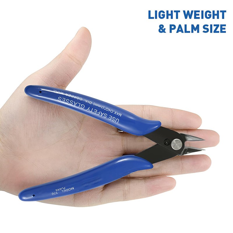 Wire Cutter Plier 170 Flush Wire Side Shears Cutters Pliers