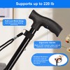 supregear Walking Cane for Men and Women - Foldable, Adjustable,