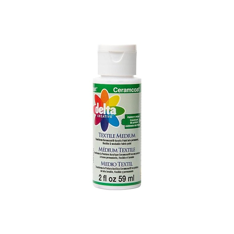 Delta Creative Ceramcoat Textile Medium Delta 2oz, 2 ounce