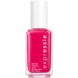 essie Expressie Nail Polish, Quick Dry Pink Nail Polish, Vegan, Hands In The Air, 0.33 Fl Oz