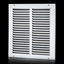 10x10 Vent Cover(Duct Opening Size),Air Return Vent Cover,Flat Vent Cover,Rejillas De Aire Acondicionado para Casa,Return Air Grilles,Outer Dimensions:11.75"W X 11.75"H(10"W x 10"H, Duct Opening)