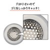 Belca SP-247E Drain for Washbasins, Stainless Steel Garbage Catcher, Punching,