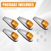 31LED Cab Lights Amber Cab Marker Light Top Roof Waterproof