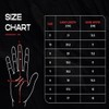 GK Saver Protech Super Black Professional Football Goalkeeping Gloves Size