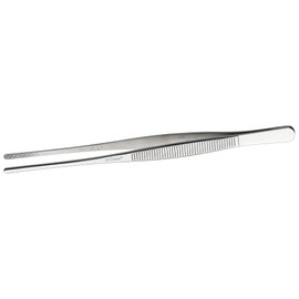 Winco 8" Heavy-Duty Plating/Tweezer Tong, Straight