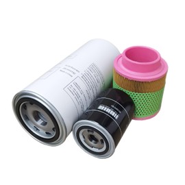LVXINCHA Filter Kit ZS1059792 Air/Oil Separator ZS1060579 Air Filter ZS1059789 Oil Filter, Compatible for Air Compressor Replacement Filter Kit