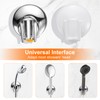 uxcell Shower Head Holder, Suction Cup Shower Head Holder, Handheld