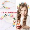 Vibrant Birthday Crown Headband - Colorful and Festive, Perfect Party