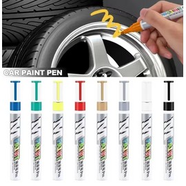 Waterproof Car Paint Scratch Repair Pen - Clear & Color Touch Up Marker for Automotive Wheel & Body
