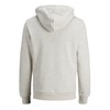 Jack & Jones Men’s Hoodie, Hooded Jumper with Logo, White