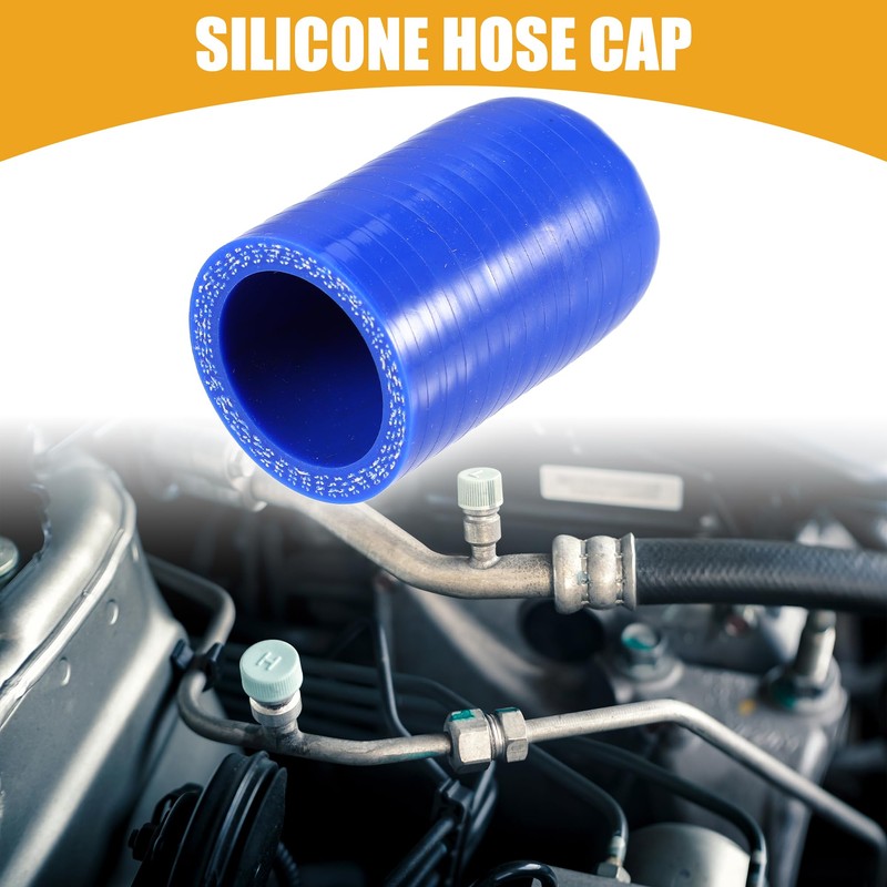Partuto 1Pc 30mm 1.18" ID Universal Silicone Coolant Cap Intake