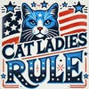 CafePress Cat Ladies Rule Dog T Shirt Dog T-Shirt, Pet