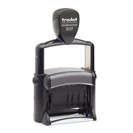 Trodat Professional date stamp with text Wortband Sports 3.8 MM Black