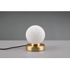 Reality Leuchten Prinz II R54011008 Table Lamp Metal Brass Matt