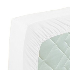 Curt Bauer fitted sheet satin white size 140x200 cm