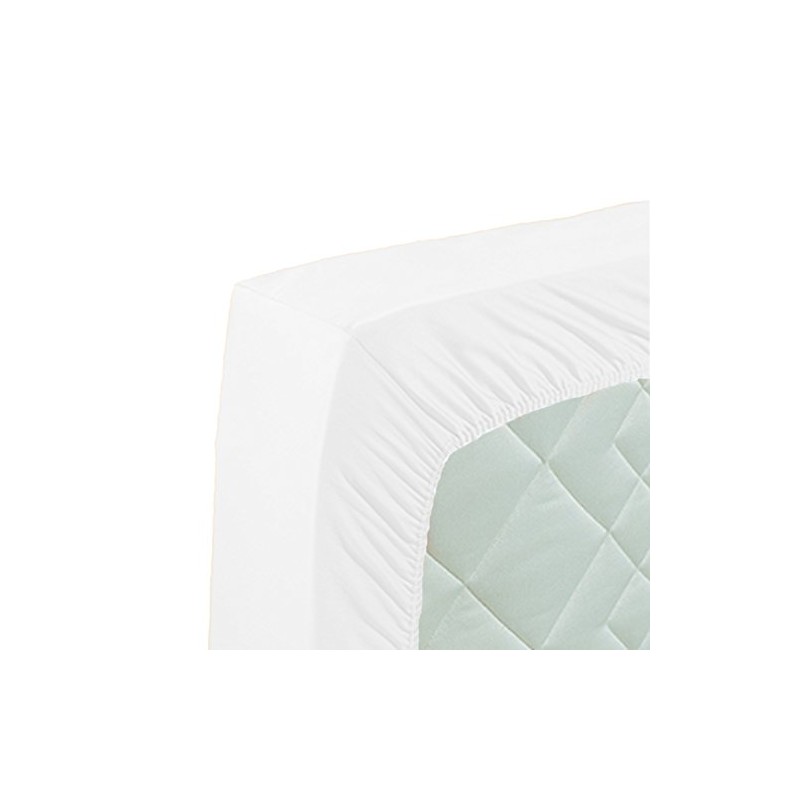 Curt Bauer fitted sheet satin white size 140x200 cm