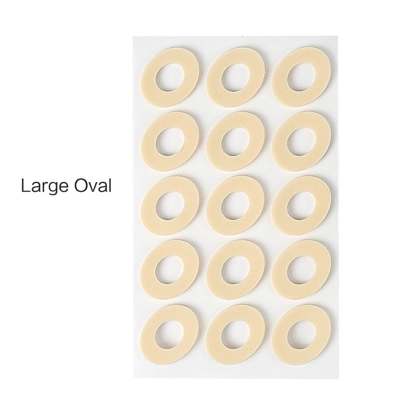 BOGEEL Soft Foam Callus Cushions Oval Corn Cushion Pads Self