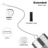 Numola Large Tea Infusers for Loose Tea, Extra Fine Mesh