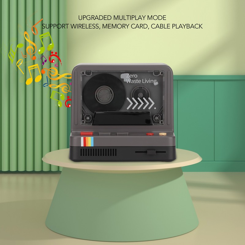 Bluetooth Cassette Player Portable Stereo Tape Retro Bluetooth Speaker Supports