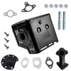 Lotcesfun Engine Motor with Exhaust Pipe,18310-ZE2-W61 Muffler Exhaust Pipe Kit