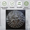 BETONEX Moon Sun Garden Stone Stepping Mold Pathmaker Mold Concrete