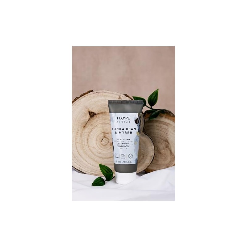 I LOVE Naturals Loción de Manos Haba Tonka y Mirra,