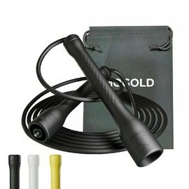 10,000-Drop Unbreakable Jump Rope, 5mm PVC Adjustable Speed Rope with Ergonomic PP Handles for Boxing, HIIT & Home Gym
