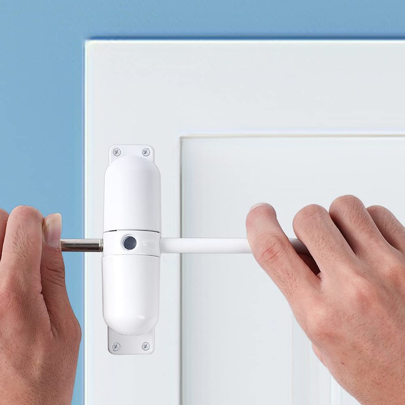 iLEEYU Automatic Door Closer, Safety Spring Door Closers - Easy